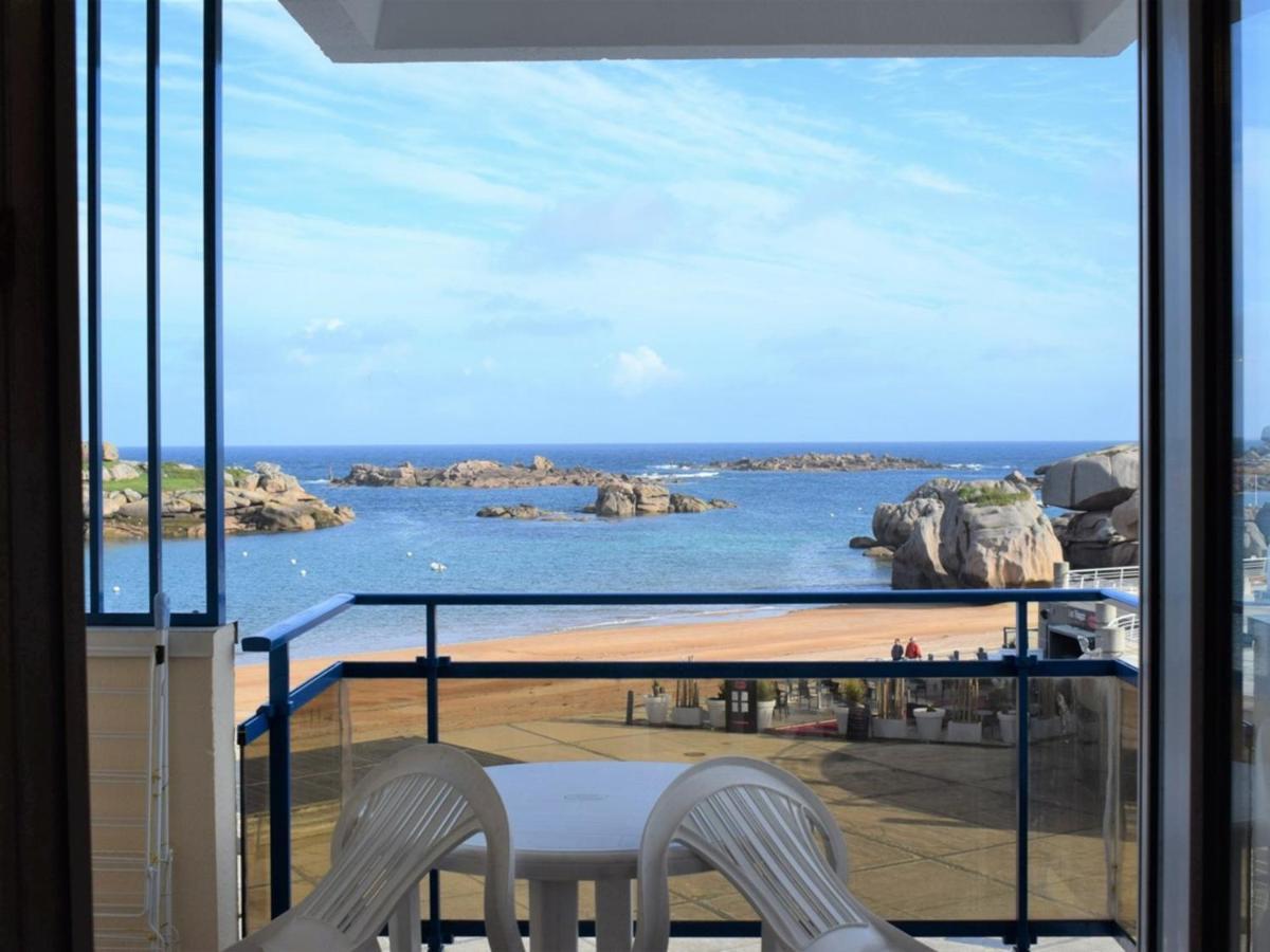 Superbe Appartement Avec Vue Mer Et Parking A Tregastel - Fr-1-368-29 Exterior photo